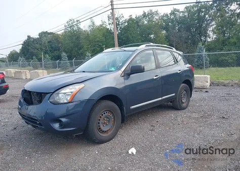 2014 Nissan Rogue Select S from USA, damaged, VIN JN8AS5MVXEW709528